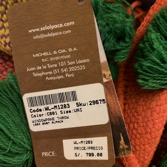 Alpaca throw blanket - Picture 6 of 7